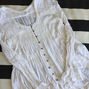Free People Long Sleeve Blouse